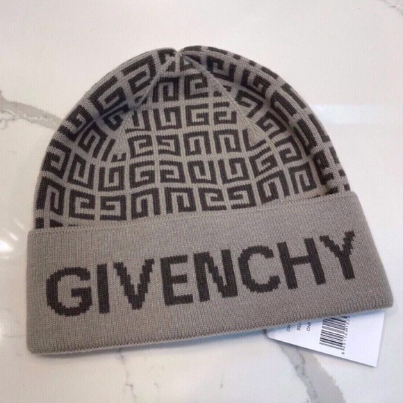 Givenchy 4G Logo Cashmere-Blend Beanie Hat - Picture 1 of 11